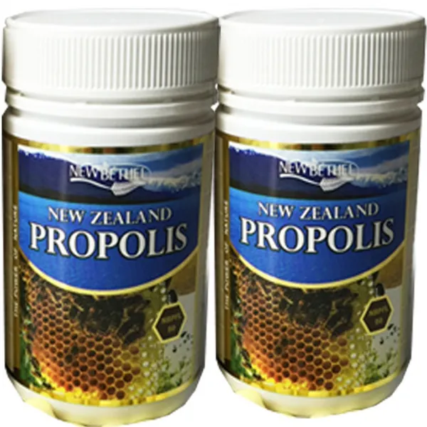 뉴질랜드 뉴베델 씹어먹는먹기편한 Propolis 츄어블 프로폴리스 500g 360정 2개, 500mg, 300정