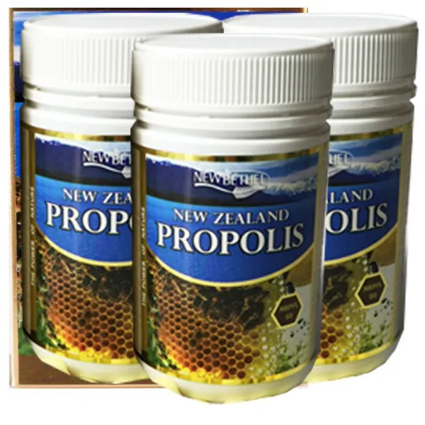 뉴질랜드 뉴베델 씹어먹는먹기편한 Propolis 츄어블 프로폴리스 500g 360정 3개, 500mg, 300정