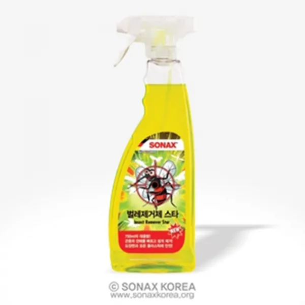 소낙스 벌레 잔해 흔적 제거제 휀다 트렁크 세차용품