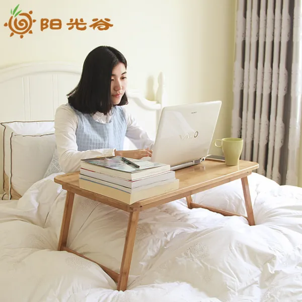 노트북 컴퓨터 접이식 책상 (소형 책상다리 등락 할수 있음 50*30*27cm )