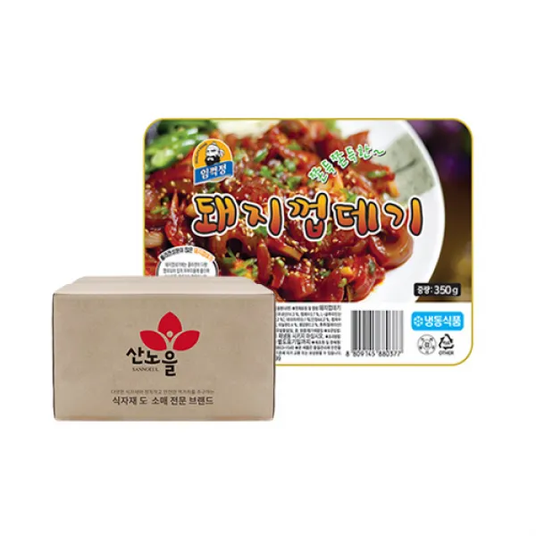 임꺽정 돼지껍데기 1Box(350gX10개), 1개