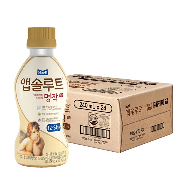 [z.look] 매일유업 앱솔루트 명작 액상분유, 3단계, 24팩