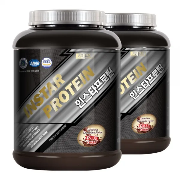 프로게이너 인스타프로틴 2.2kg 2통 초코맛