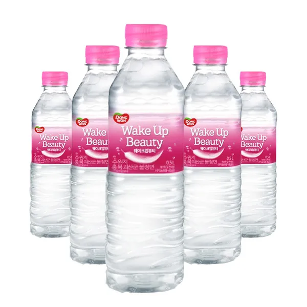 동원샘물 웨이크업뷰티, 40개, 500ml