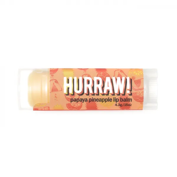 허로우 립밤, 1개, 파파야 파인애플 립밤 Papaya Pineapple Lip Balm