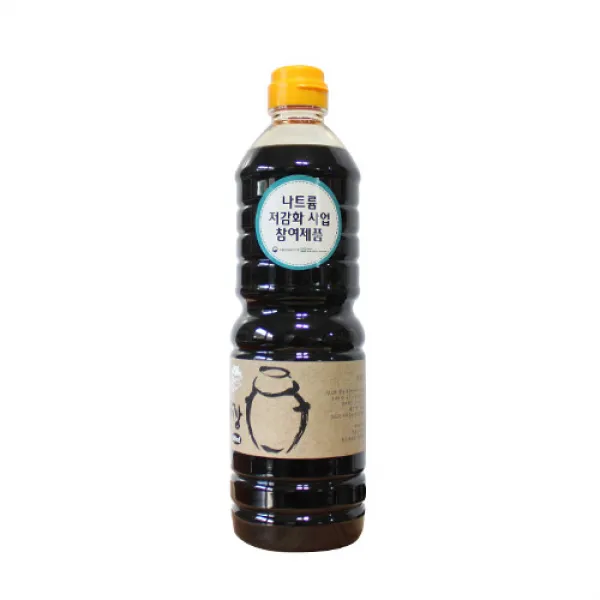 태장고 나트륨을 줄이고 짠맛은 그대로 저염간장 900ml, 1개