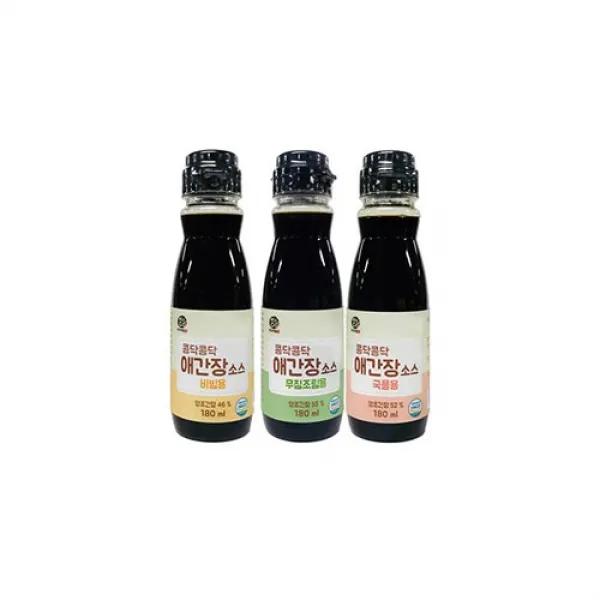 우리애들밥상 콩닥콩닥 애간장 국물용 1+비빔용 1+무침조림용 1(총3EA), 비빔용 1+국물용 1+무침조림용 1, 1set
