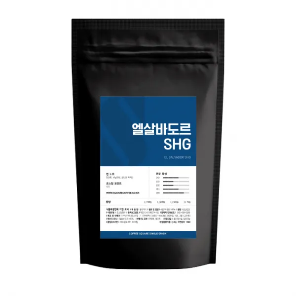 커피스퀘어 엘살바도르 SHG 원두커피, 분쇄안함(홀빈), 200g