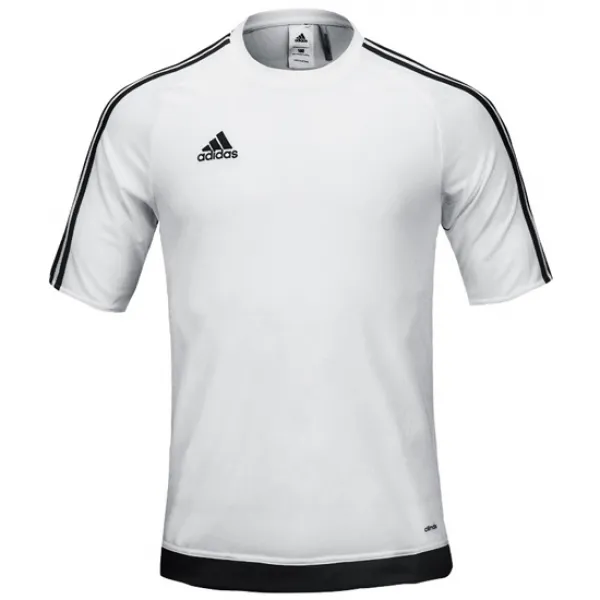 아디다스(ADIDAS) 아디다스 에스트로 3선 반팔티셔츠 S16146 화이트블랙