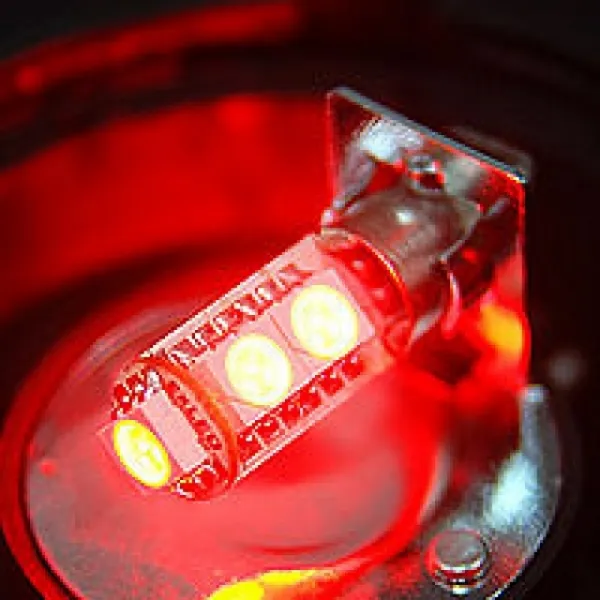 5450 3Chip City Bulb 무저항 무극성 콩알전구 - Red, 단일옵션