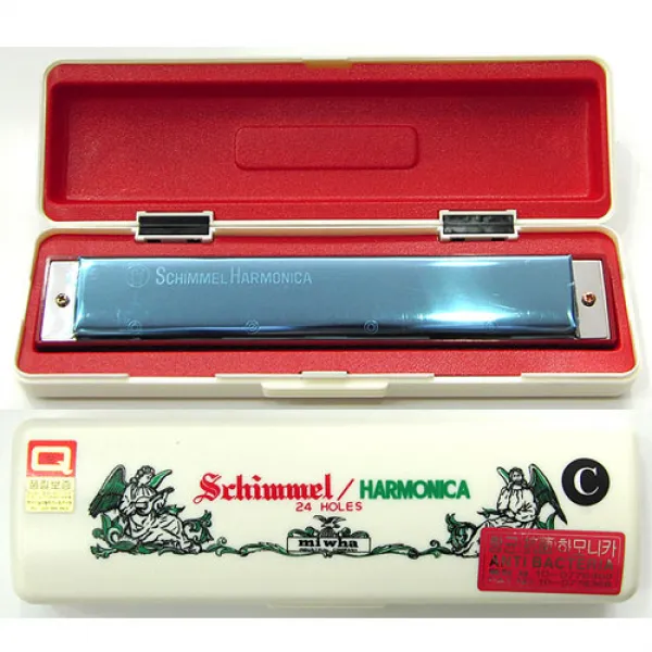 미화(MIWHA) 하모니카 Schimmel 24holes