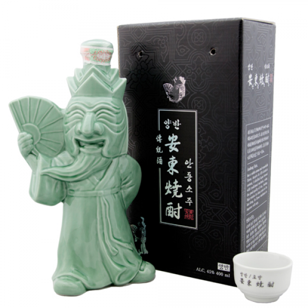 양반 안동소주 전통주 양반B 45도 400ml 잔1, 1개