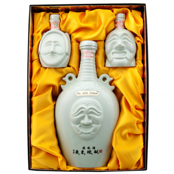 양반 안동소주 12년산 전통주 명각세트백자 45도 750ml 60ml*2, 1개, 870ml