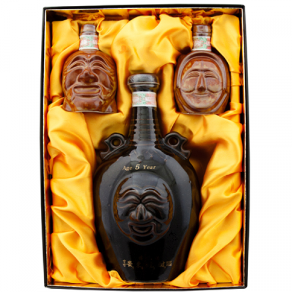 양반 안동소주 5년산 전통주 명각세트흑자 45도 750ml 60ml*2, 1개, 870ml