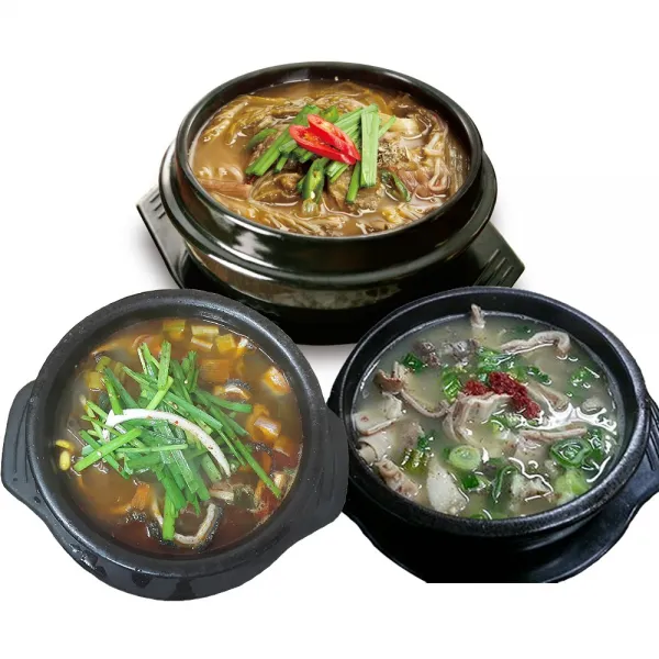 3품목6봉 추어탕2 양평해장국2 돼지국밥2 총6봉, 567g, 6봉