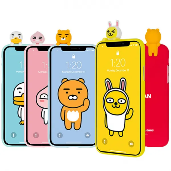 카카오프렌즈 아트젤리 케이스 아이폰6/6s플러스