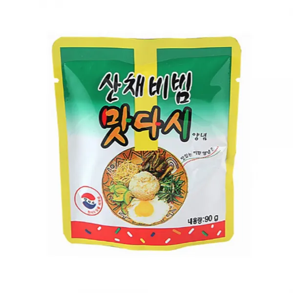 동방푸드 산채비빔 맛다시, 90g, 20개