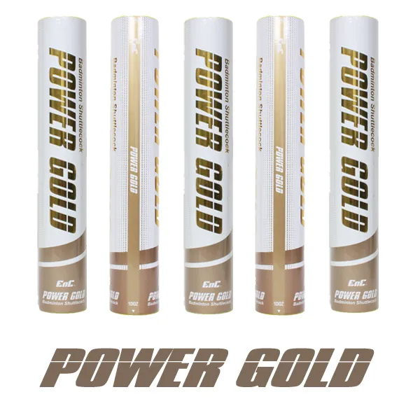 ENC PowerGold 파워골드 배드민턴 셔틀콕 거위털 상급자용