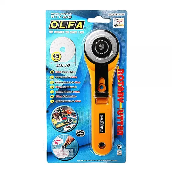 [OLFA]올파 RTY-2G 로터리 원형 커터 재단칼 45mm