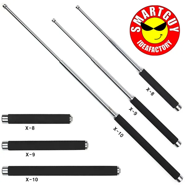 초강력 고탄소강 삼단봉 X-8 (52cm) 색상 BLACK 방송협찬 3단봉, 1개
