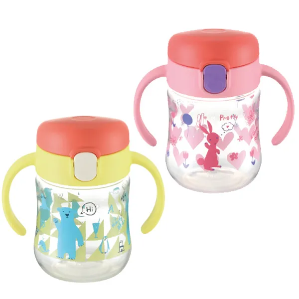 릿첼 T.L.I 드링킹컵 200ml (눈끔표시), 핑크