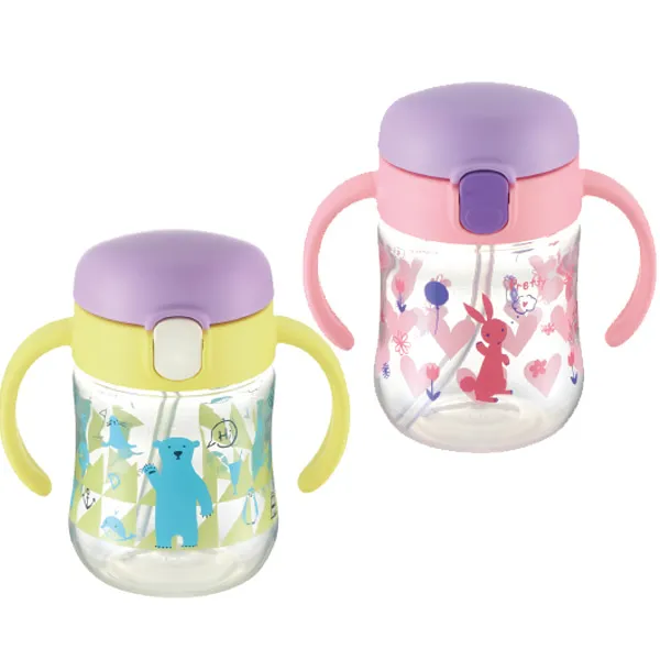 릿첼 T.L.I 스파우트컵 200ml (눈끔표시), 핑크
