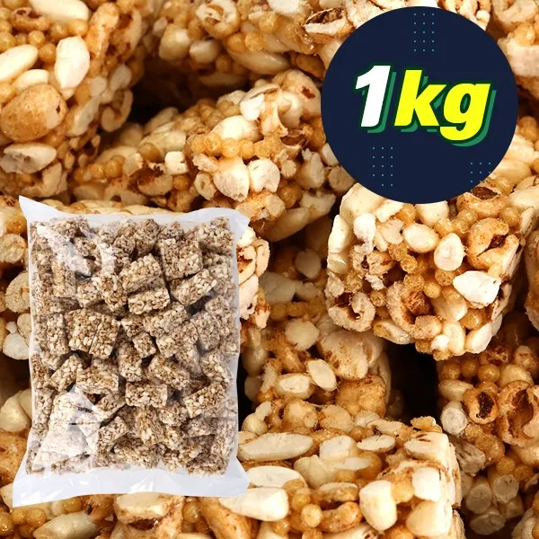아름식품 혼합강정 1kg 유료배송 옛날과자 대용량과자 사탕 업소용 식당용, G523_아름식품혼합강정 1kg