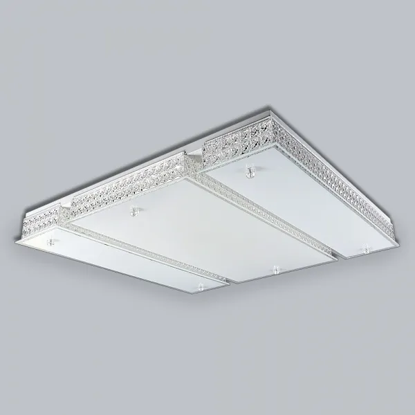 원하 LED거실등 시스템(2+2)100W 잔광제거 플리커프리 LG칩, 2-10_LED 화이트다이아 거실4등 120W-화이트