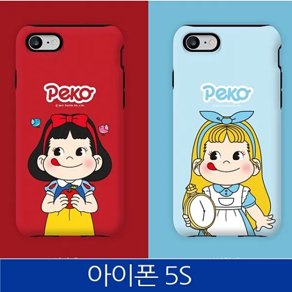 아이폰5S. 페코 프린세스 범퍼 폰케이스 iPhone5S case, 인어 페코, 본상품선택