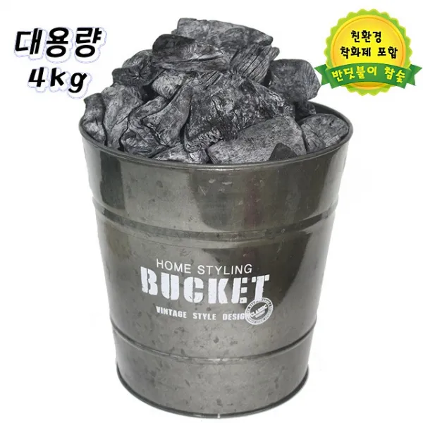 반딧불이 비장탄 참숯-4kg, 1개, 4kg