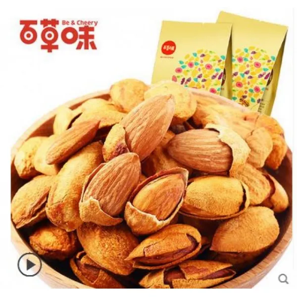 (해외직배송)핫신상 아몬드 견과류 간신 히코리 술안주 장수과일 건강식품 225그람 2봉, 1