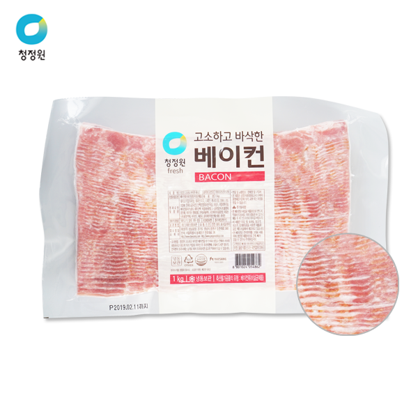 청정원 고소하고 바삭한 베이컨, 1개, 1kg