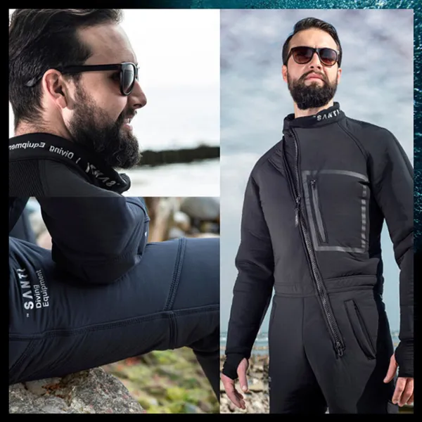 파크온정품 SANTI /잠수복/방수/보온/스쿠버슈트/스쿠버장비/ 언더슈트 FLEX 190 남성/기성 sesp_c, 기본제품구매, 1Ea