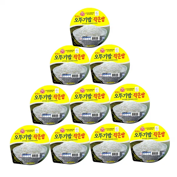 오뚜기 맛있는 작은밥 150g 10개