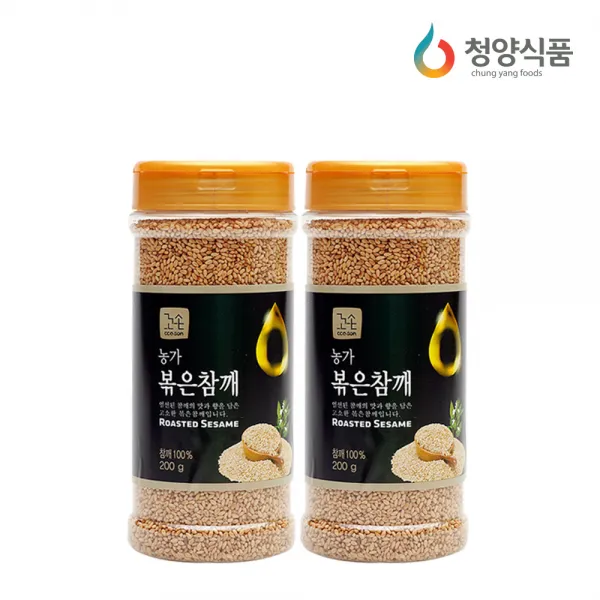 꼬손 볶음참깨 200g X 2 2통
