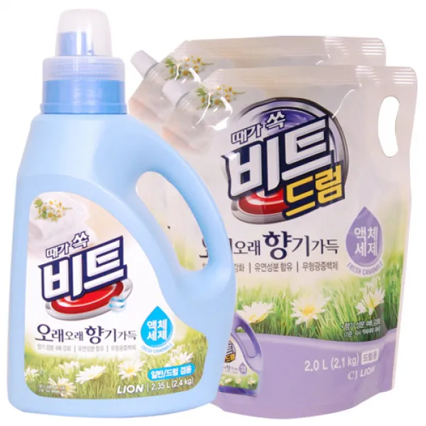 비트 향기오래 드럼용 액체세제 1세트 6.35l