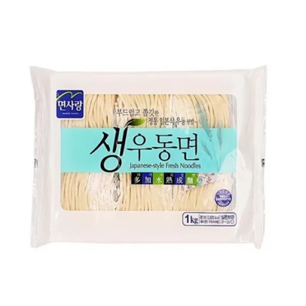면사랑 생우동면(6인분) 1kg x 10개입(1box), 1box