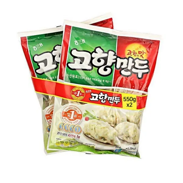 [정연푸드] 해태 고향만두 550g+550g, 1개