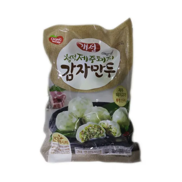  코스트코 개성 제주 돼지 감자만두 2kg 1개