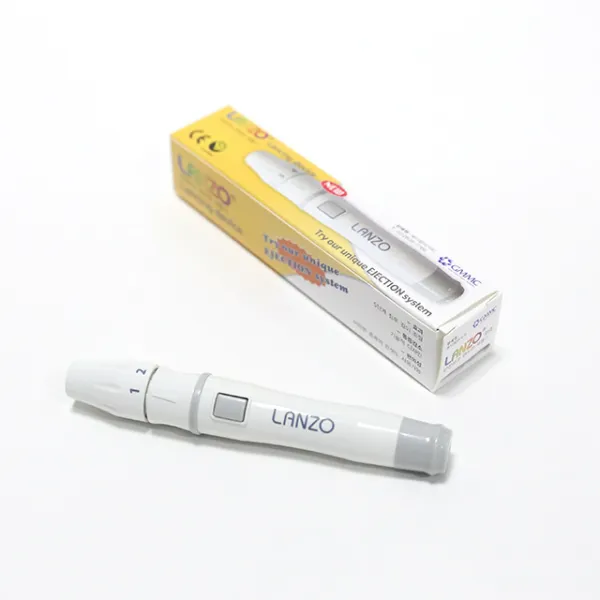 LANZO 란조 채혈기 채혈침용 사혈기, 1개, 1개
