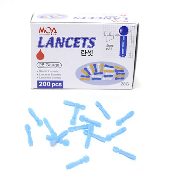 모아랩 란셋 28G 채혈침 1BOX (200개입), 1개, 200개입