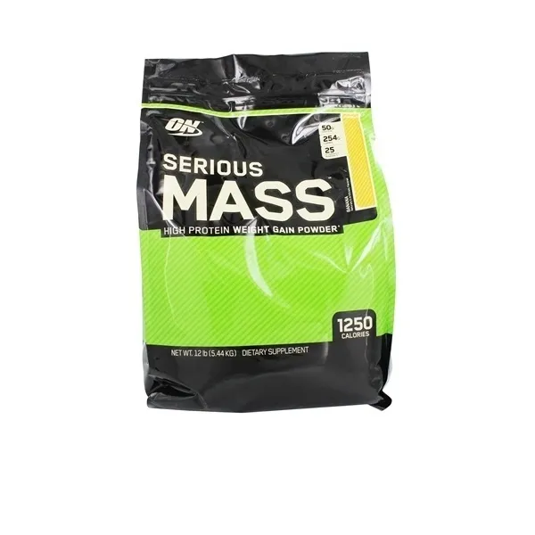 옵티멈 시리어스 매스 Serious Mass 12lb Banana, 5454g, 1통
