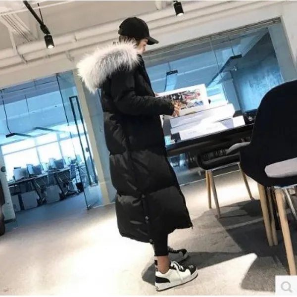 [UK] (해외직배송) 탑신상 베이직 데일리 롱 퍼 패딩 점퍼