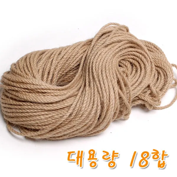 꾸미기만들기 (대용량) 마사끈 타래 18합