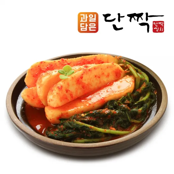[과일담은 단짝김치] 특가! -무료배송- 국산 농산물 100% 총각김치, 10kg, 1개