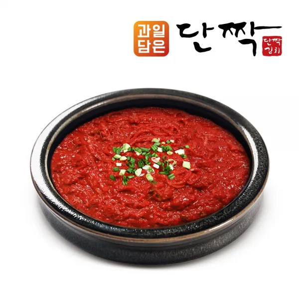 [과일담은 단짝김치] 특가! -무료배송- 국산 농산물 100% 김치 양념, 8kg, 1개