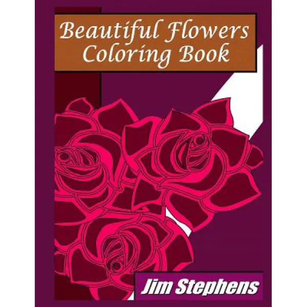 Beautiful Flowers Coloring Book Paperback, Revival Waves of Glory Ministries