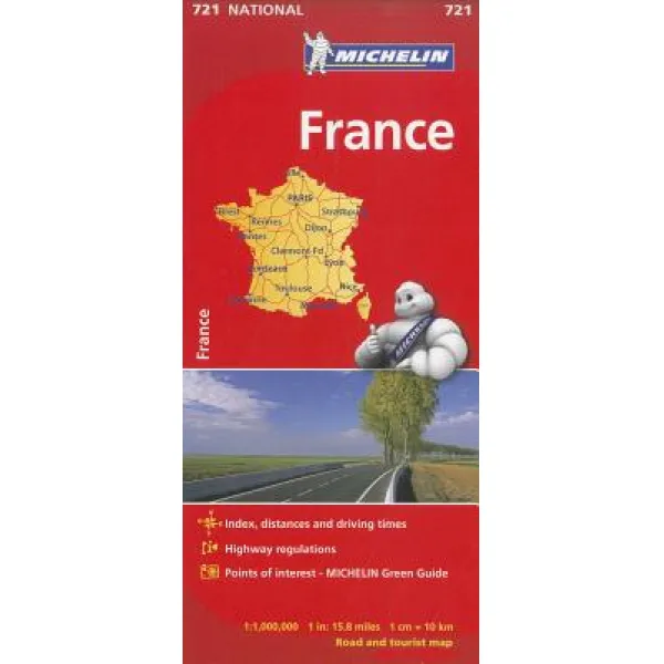 Michelin France Folded, Michelin Travel Publications