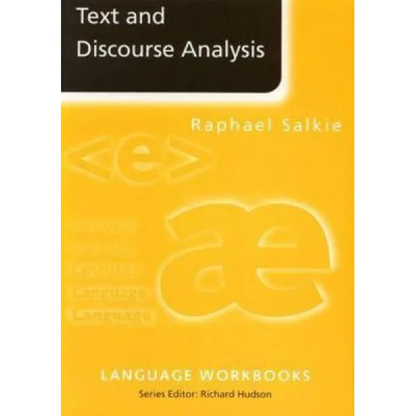 Text and Discourse Analysis, Paperback, Routledge