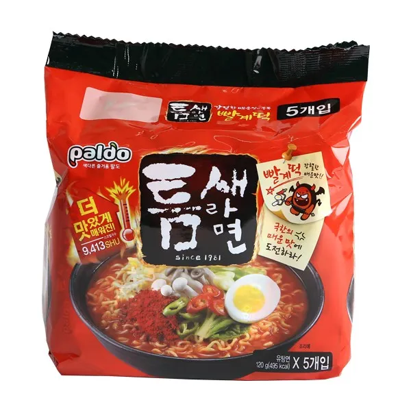 팔도 틈새라면 120g 5입 X 4 라면 봉지라면 야식 간식 Dkp_팔도틈새라면 X 4 120g5입